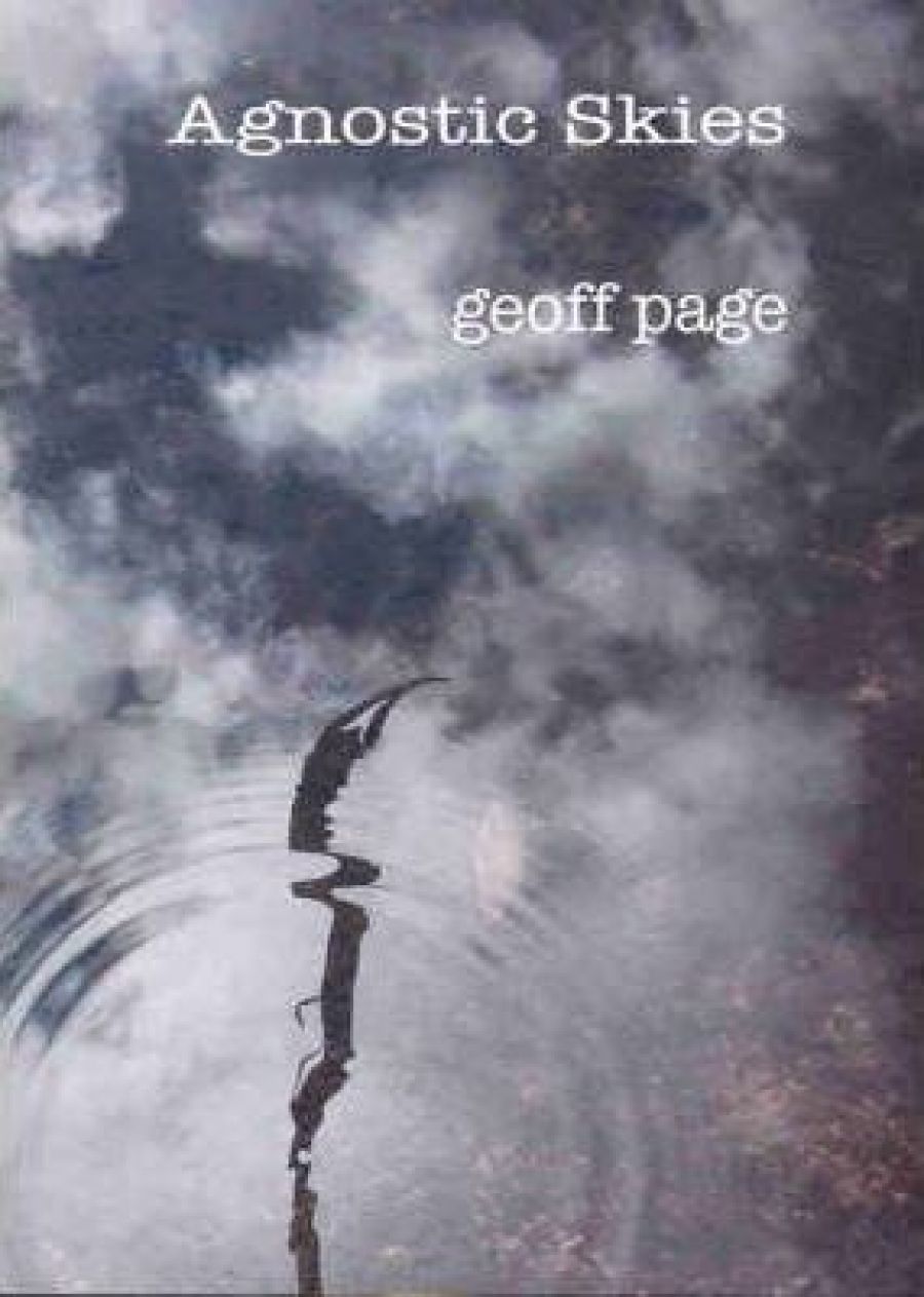 Brendan Ryan reviews Agnostic Skies by Geoff Page
