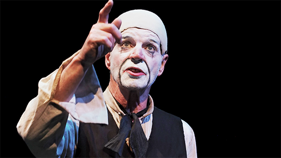 Colin Friels in Scaramouche Jones at Arts Centre Melbourne (photo by Lachlan Bryan)